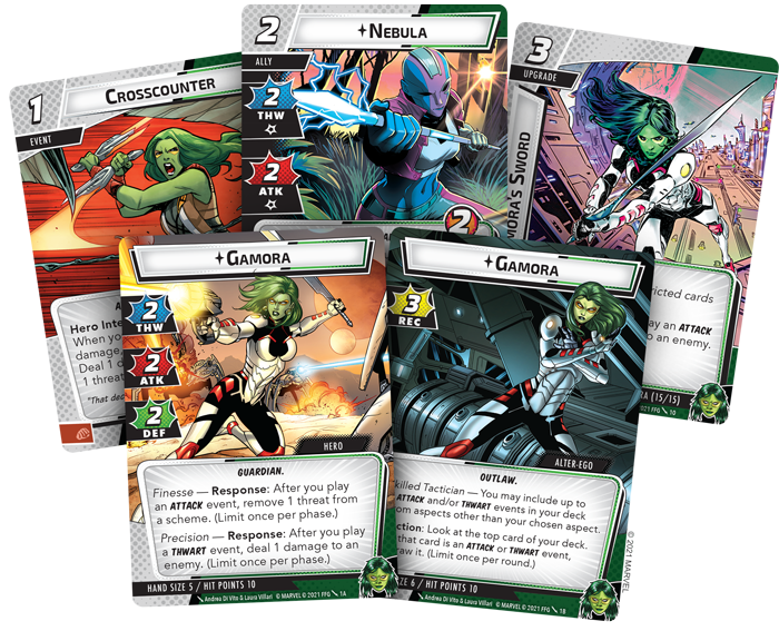 Marvel Champions : The Card Game - Gamora Hero Pack